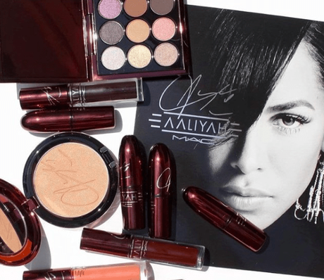 MAC has launched its Aaliyah Mac limited edition makeup line