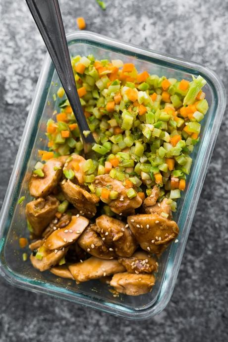 Broccoli Rice Teriyaki Chicken Meal Prep