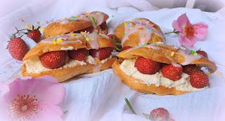 Strawberry Eclairs