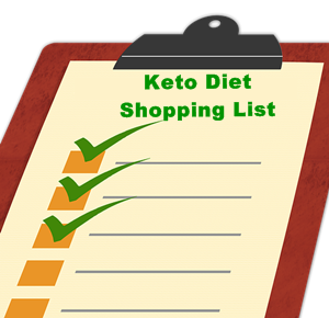 keto diet shopping list