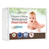 Dry Defender Organic Cotton Crib Pad