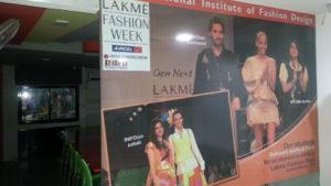INIFD andhinagar for Lakme Fashion Week