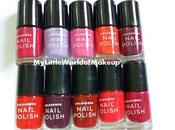 COLOURBOX Nail Polishes Review Swatches