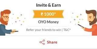 oyo rooms referral code