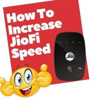 how to increase jiofi speed