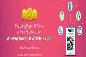 paytm gold offer worth rs 5000