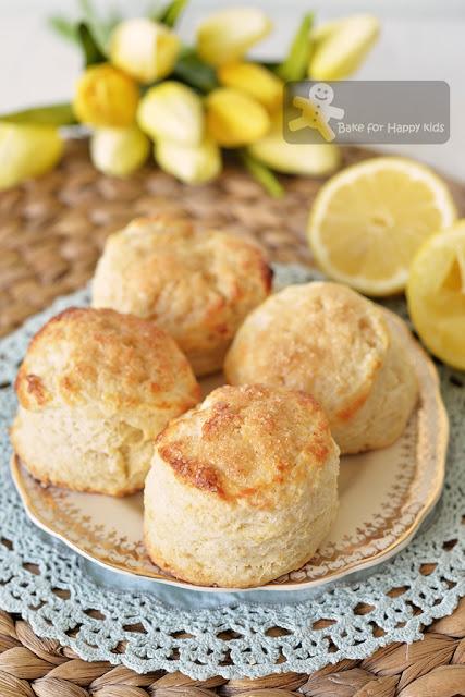 lemon buttermilk scones