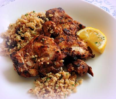 Moroccan Spiced Grilled Chicken & Couscous Salad