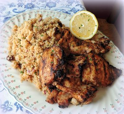 Moroccan Spiced Grilled Chicken & Couscous Salad