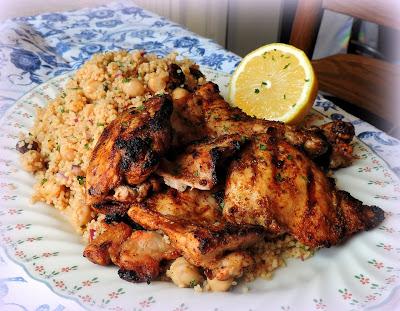 Moroccan Spiced Grilled Chicken & Couscous Salad