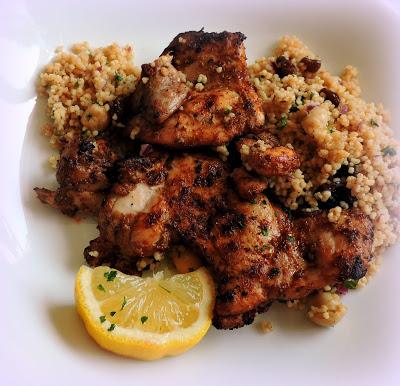 Moroccan Spiced Grilled Chicken & Couscous Salad