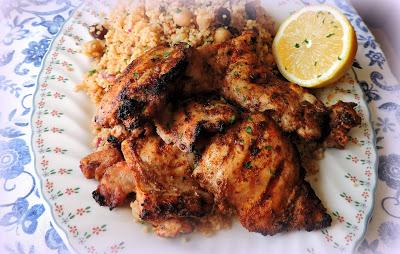 Moroccan Spiced Grilled Chicken & Couscous Salad