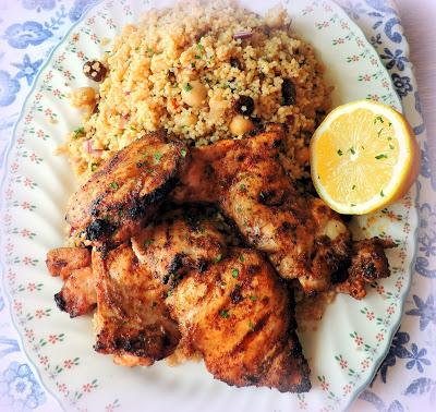 Moroccan Spiced Grilled Chicken & Couscous Salad