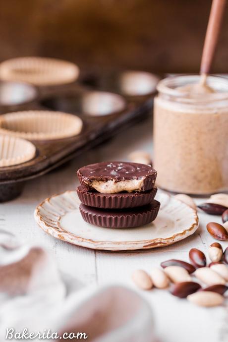 Have you ever heard of a Baru Nut? These superfood nuts are super high in protein and antioxidants, making them a great addition to your diet! This simple recipe shows you how to make a delicious Baru Nut Butter and Chocolate Baru Nut Butter Cups. They're gluten-free and vegan, with a paleo-option.