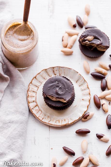 Have you ever heard of a Baru Nut? These superfood nuts are super high in protein and antioxidants, making them a great addition to your diet! This simple recipe shows you how to make a delicious Baru Nut Butter and Chocolate Baru Nut Butter Cups. They're gluten-free and vegan, with a paleo-option.