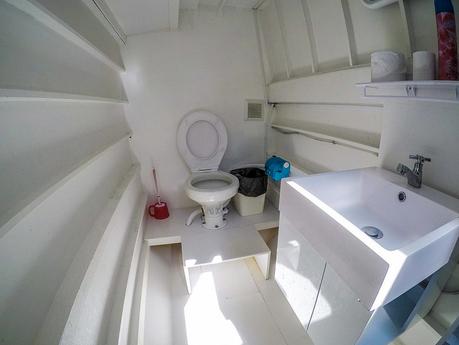 Yacht bathroom