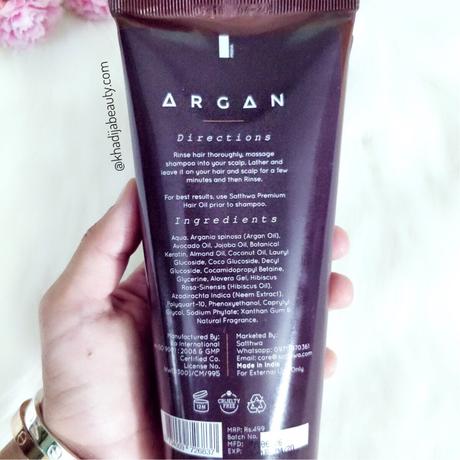 Satthwa Argan Oil Shampoo