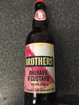 Today's Review: Brothers Rhubarb & Custard Cider