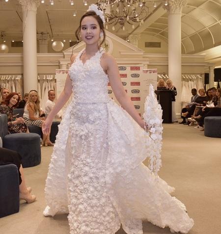 Ronaldo Cruz winner of the 14th Annual Toilet Paper Wedding Dress Contest 