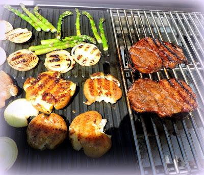 Perfectly Grilled Steak & Road Kill Potatoes