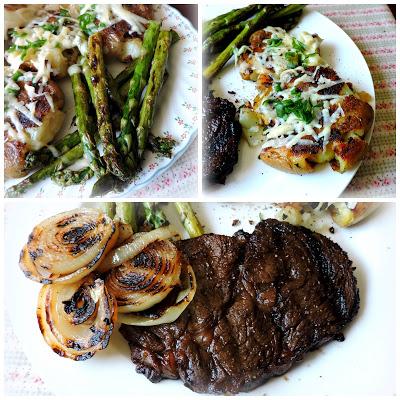 Perfectly Grilled Steak & Road Kill Potatoes