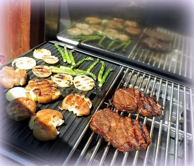 Perfectly Grilled Steak & Road Kill Potatoes