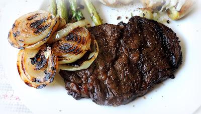 Perfectly Grilled Steak & Road Kill Potatoes