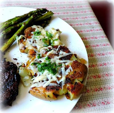 Perfectly Grilled Steak & Road Kill Potatoes