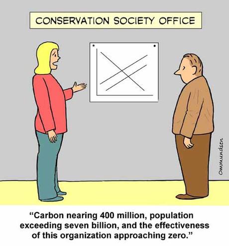 Cartoon guide to biodiversity loss XLIX