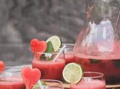 July Fourth Mocktail- Sparkling Watermelon Limeade
