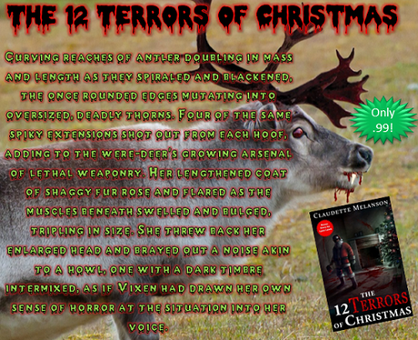 The 12 Terrors of Christmas by Claudette Melanson