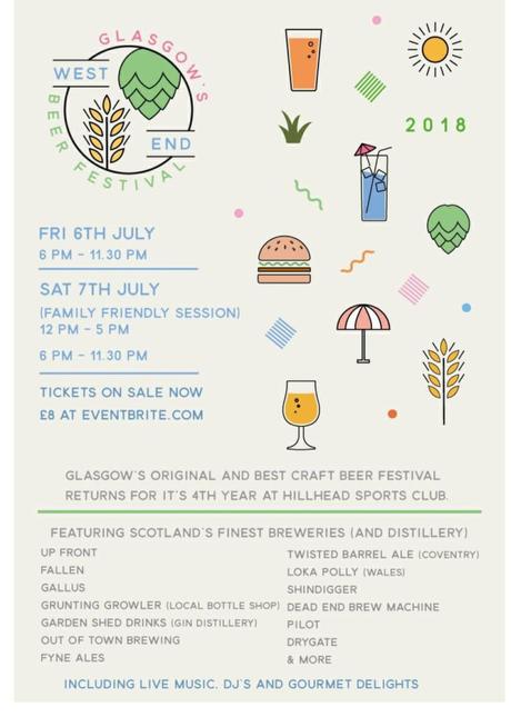 Event: Glasgow’s West End Beer Festival