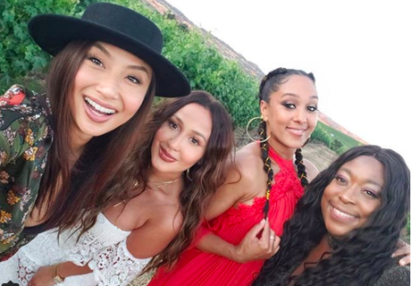 Adam Housley gave wife Tamera Mowry a 40th birthday party in Napa Valley