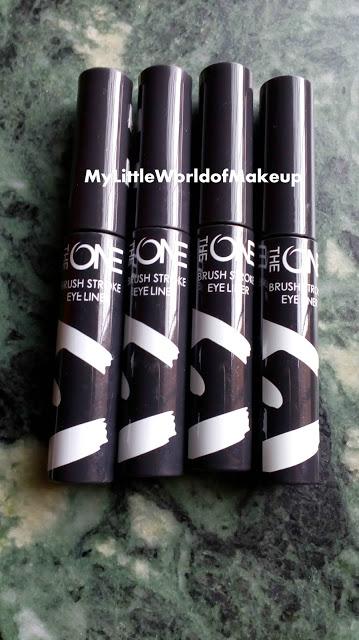 The One Brush Stroke Express Eyeliners by Oriflame Review & Swatches