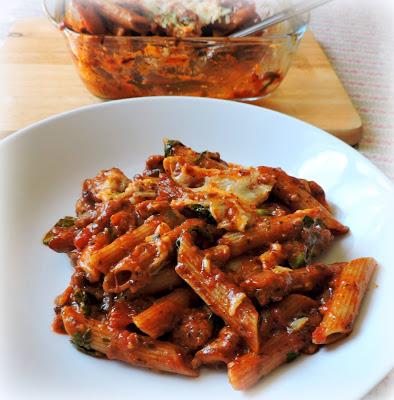 Spicy Tomato and Sausage Pasta