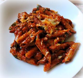 Spicy Tomato and Sausage Pasta