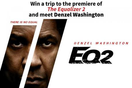 Denzel Washington auctioning off a trip to the Equalizer 2 premiere