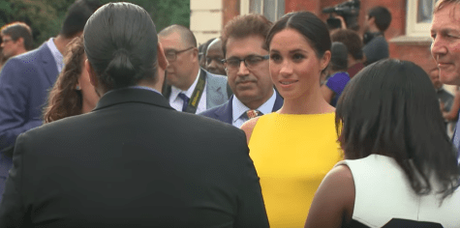 Meghan Markle stuns in yellow at Commonwealth event with Prince Harry