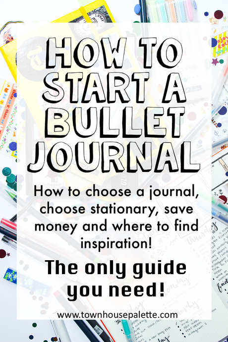 How to START a bullet journal (literally the only guide you need)