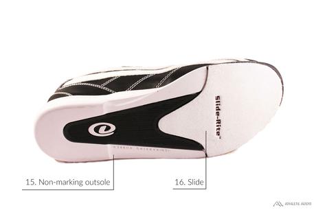 Parts of a Bowling Shoe - Outsole - Anatomy of an Athletic Shoe - Athlete Audit