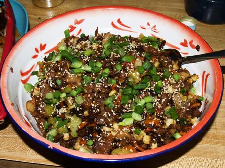 Sesame Beef and Vegetables