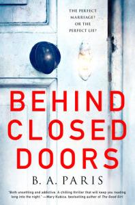Behind Closed Doors – B.A. Paris