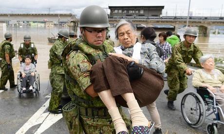 More Than 100 People Killed and Millions Forced To Flee Due To Historic Floods in Japan