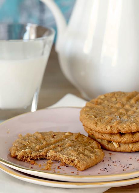 Flourless (Gluten Free) Peanut Butter Cookies