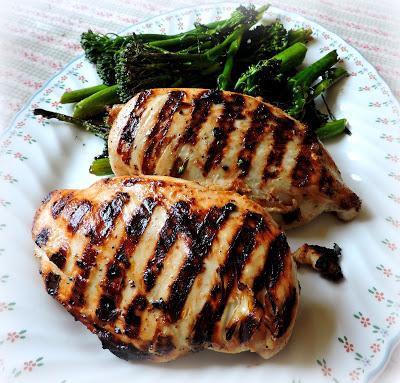 Grilled Peanut Chicken