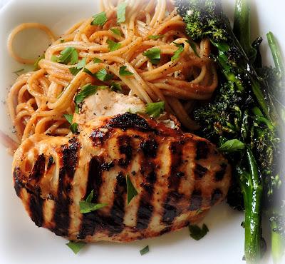 Grilled Peanut Chicken