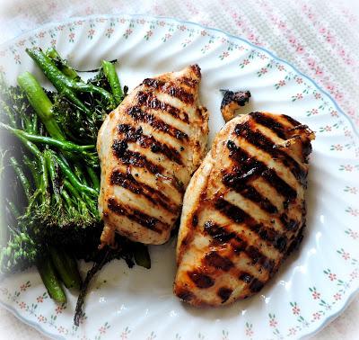 Grilled Peanut Chicken