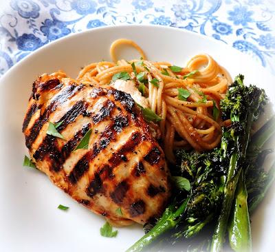 Grilled Peanut Chicken