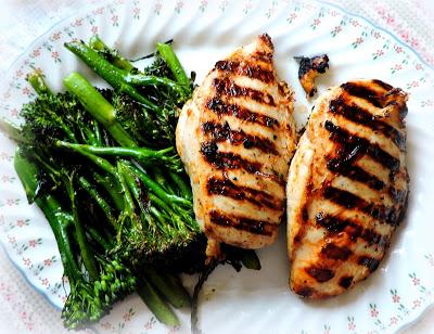 Grilled Peanut Chicken