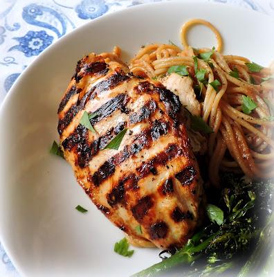 Grilled Peanut Chicken